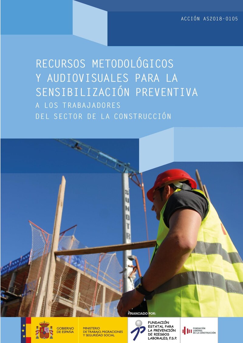 Recursos para la sensibilización preventiva en construcción.
