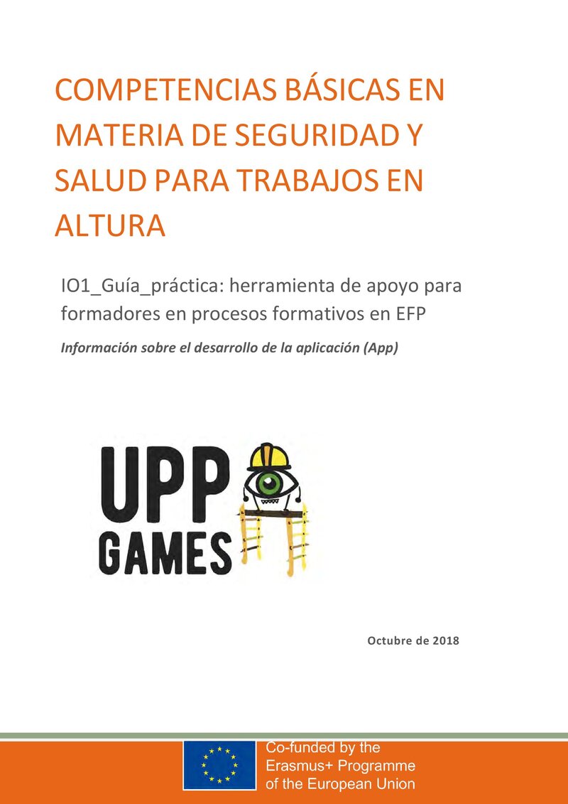 Guía práctica para el manejo de la aplicación UPP Games.