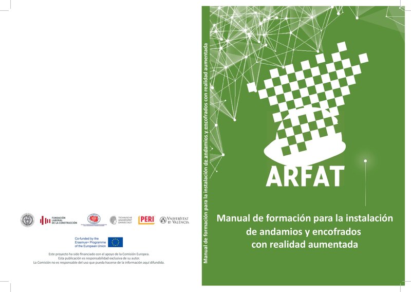 ARFAT. Manual sobre instalación de andamios y encofrados.